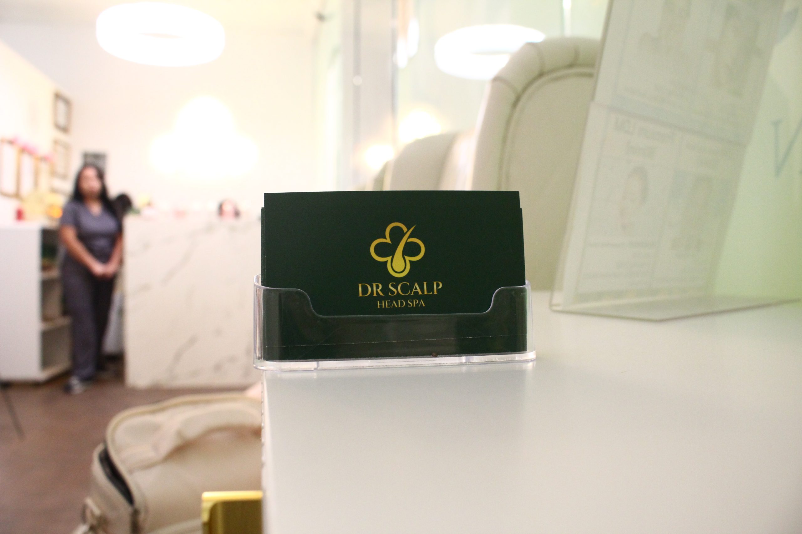 Scalp Care Las Vegas treatment room at Dr Scalp Head Spa